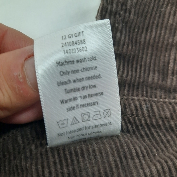 Gymboree Courdory Cargo Overalls Brown Embroidered Deer Size 6-12 Months… - Picture 8 of 9